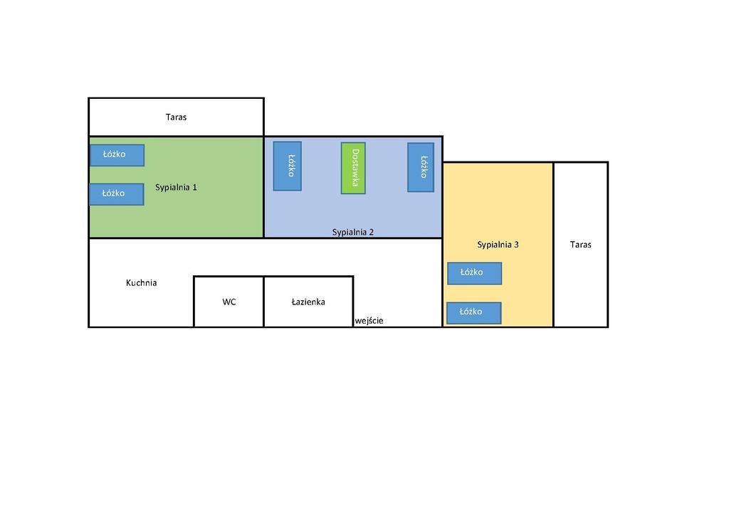 Pokoje W Apartamencie Danuta Гдыня Номер фото